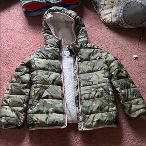 Girls gap super cute winter jacket sz s
